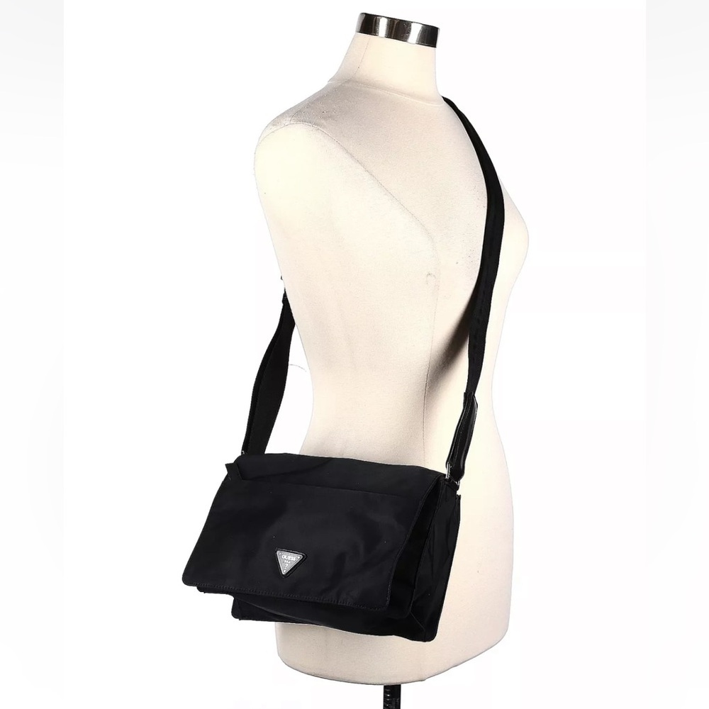 Guess Black Nylon Crossbody with Adjustable Strap